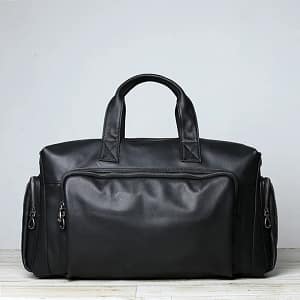 Luggage Bag Men's Leather Hand-Held Travel Bag