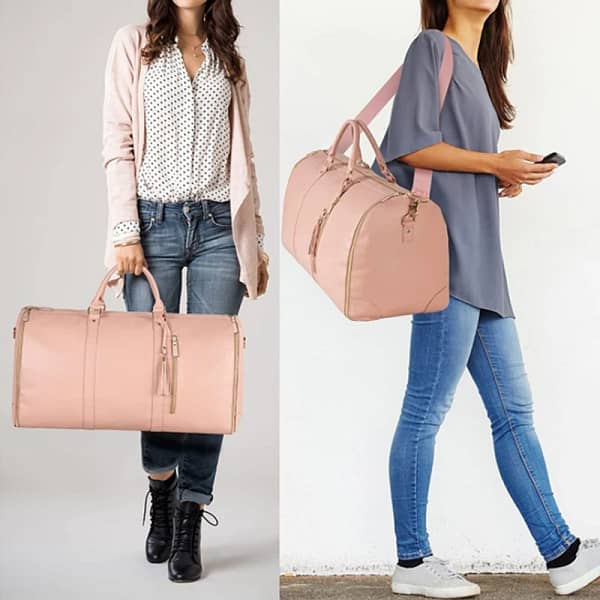 PU Folding Suit Storage Bag for Women - Image 2