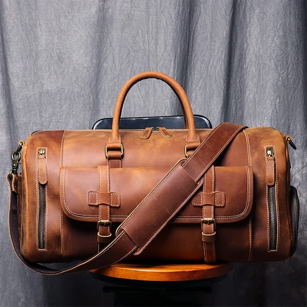 Genuine Leather Travel bag - Image 2