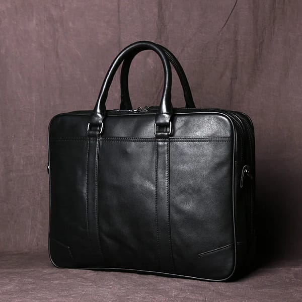 Retro Leather Messenger Handbag men's