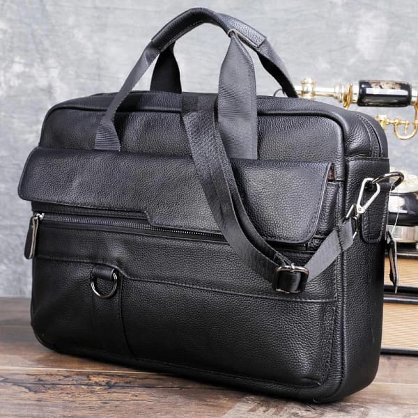 Men's Genuine Leather Handbag
