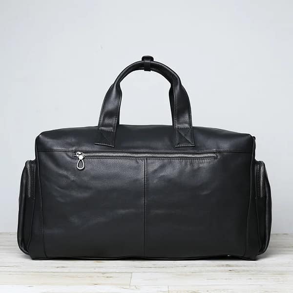 Luggage Bag Men's Leather Hand-Held Travel Bag - Image 2