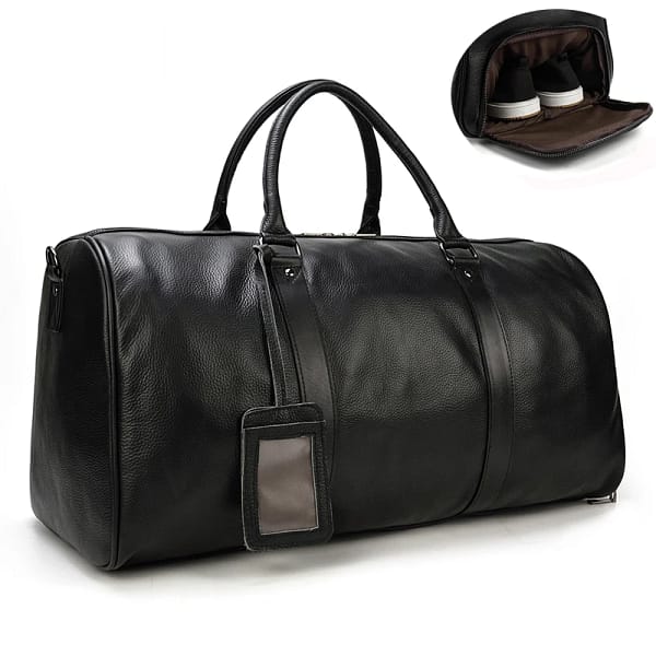 Travel Bags Waterproof Men's Leather