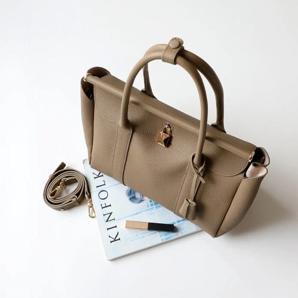 Genuine Leather Women Casual Tote Bag - Image 2