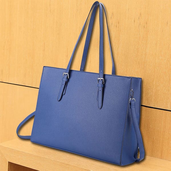 15.6 Inch Large Capacity Waterproof PU Leather Bag