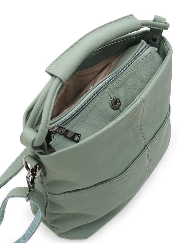Women Versatile Casual Genuine Leather Top-handle Shoulder Bag - Image 2